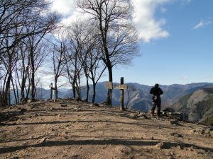 岩茸石山の山頂
