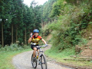 なちゃぎり林道とMTB